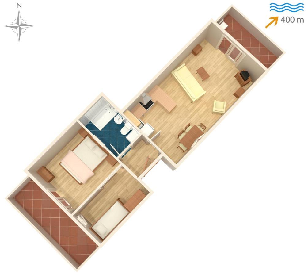 Apartments For Families With Children Zdrelac, Pasman - 8424 Ždrelac Exterior foto